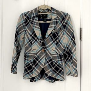 Smythe plaid blazer